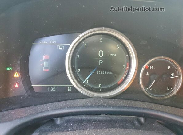 JTHBZ1BL4HA008571 2017 LEXUS GS Silver Widok zestawu wskaźników