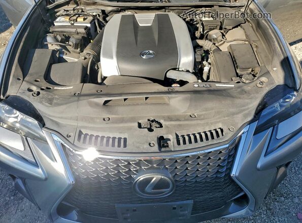 JTHBZ1BL4HA008571 2017 LEXUS GS Silver Widok wnętrza z tyłu