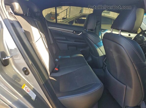 JTHBZ1BL4HA008571 2017 LEXUS GS Silver Widok tylnych siedzeń