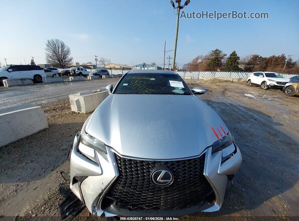 JTHBZ1BL5GA002602 2016 LEXUS GS 350 Silver Widok zestawu wskaźników