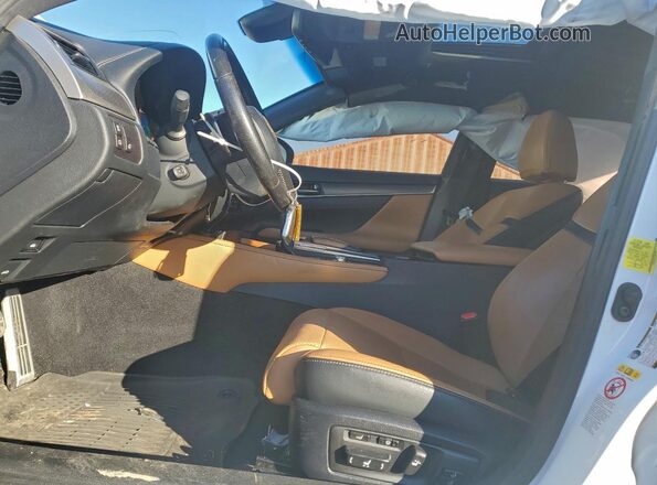 JTHBZ1BL5JA015499 2018 LEXUS GS White Vista interior delantera