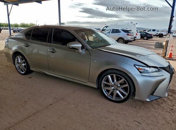 JTHBZ1BL5KA018257 2019 LEXUS GS Silver Delantero derecho