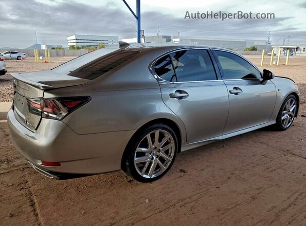 JTHBZ1BL5KA018257 2019 LEXUS GS Silver Trasero derecho