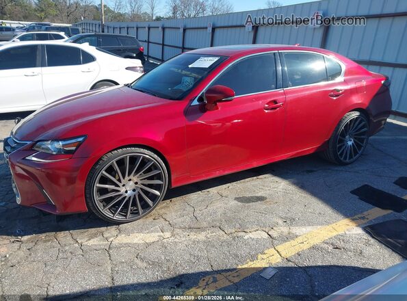 JTHBZ1BL7GA001063 2016 LEXUS GS 350 Red Панорамний вид салону 360°