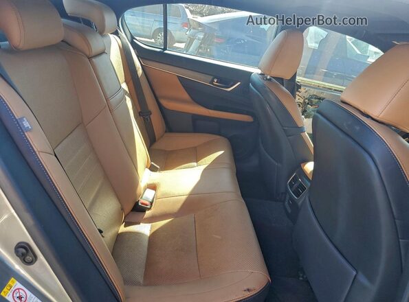 JTHBZ1BL7GA001791 2016 LEXUS GS Silver Вид задніх сидінь