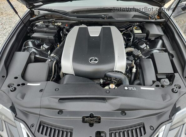 JTHBZ1BL7HA008760 2017 LEXUS GS Charcoal Rear interior view