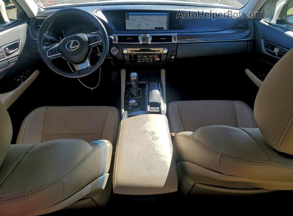 JTHBZ1BL9JA014341 2018 LEXUS GS White წინა პანელის ხედი