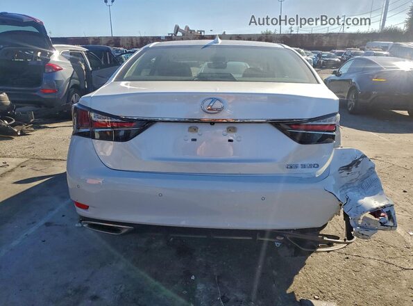 JTHBZ1BL9JA014341 2018 LEXUS GS White უკანა ხედი