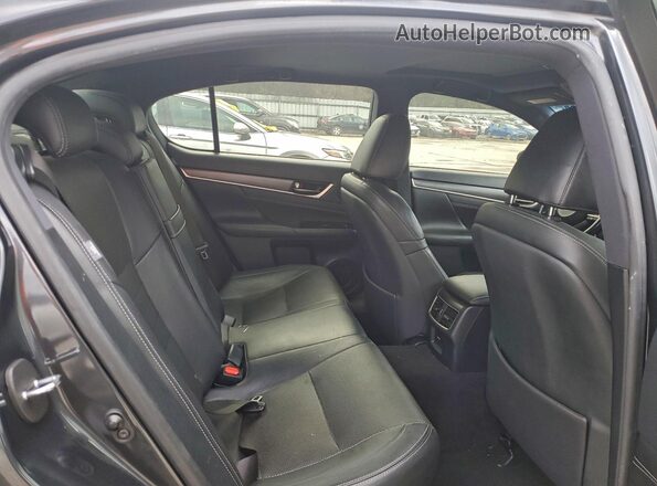 JTHBZ1BLXHA010275 2017 LEXUS GS Gray Հետևի նստատեղերի տեսք