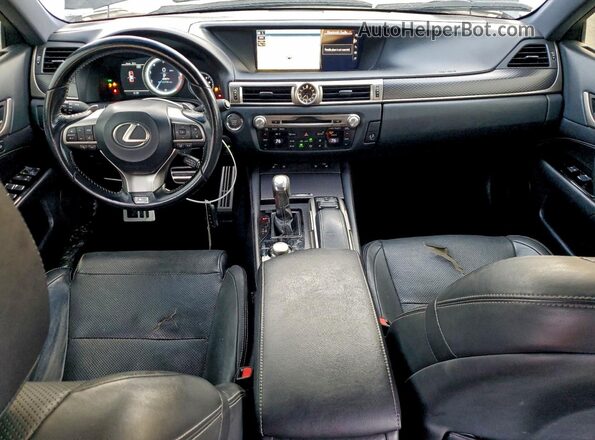 JTHBZ1BLXHA010275 2017 LEXUS GS Gray Առջևի վահանակի տեսք