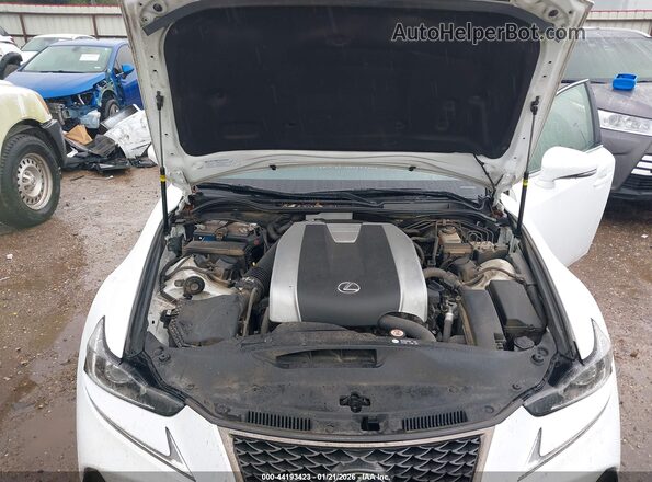 JTHBZ1D24J5033649 2018 LEXUS IS 350 White Widok z tyłu