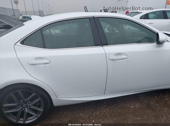 JTHBZ1D24J5033649 2018 LEXUS IS 350 White Widok wnętrza 360 stopni