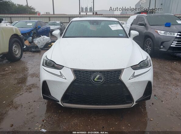 JTHBZ1D24J5033649 2018 LEXUS IS 350 White Widok wnętrza z tyłu