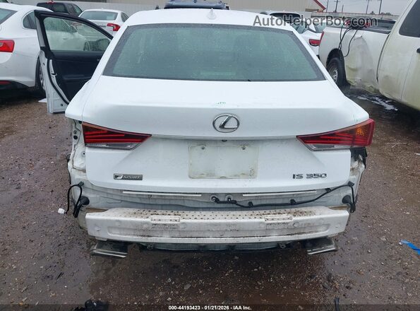 JTHBZ1D24J5033649 2018 LEXUS IS 350 White Widok z przodu