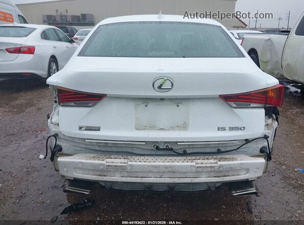 JTHBZ1D24J5033649 2018 LEXUS IS 350 White 