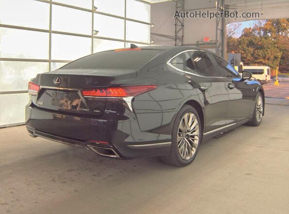 JTHC51FF4J5000165 2018 LEXUS LS Черный Передняя правая четверть