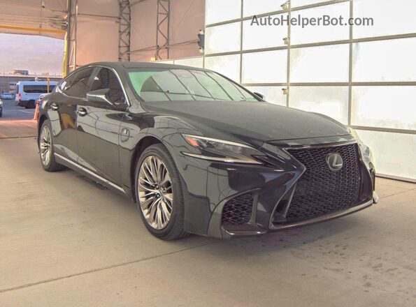 JTHC51FF4J5000165 2018 LEXUS LS Черный Задняя левая четверть