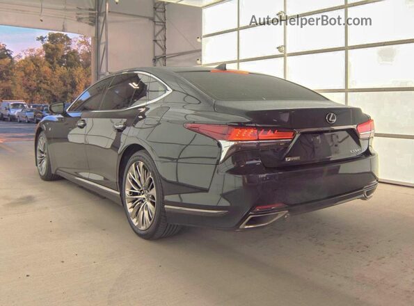 JTHC51FF4J5000165 2018 LEXUS LS Черный Задняя правая четверть