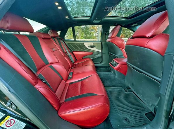 JTHC51FF4J5000165 2018 LEXUS LS Черный Вид сзади