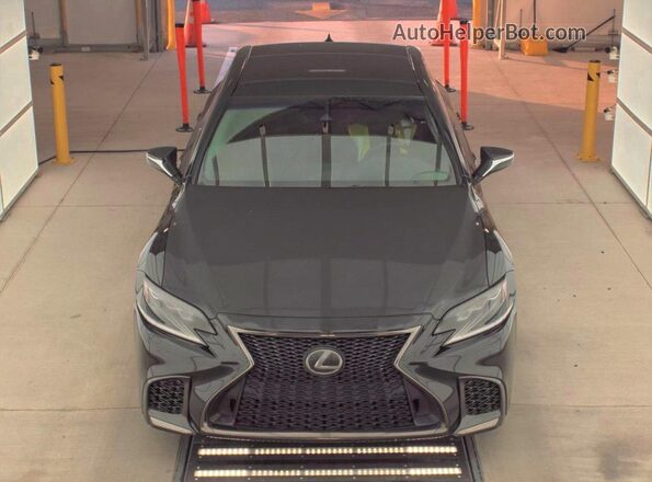 JTHC51FF4J5000165 2018 LEXUS LS Черный Панорамный вид салона 360°