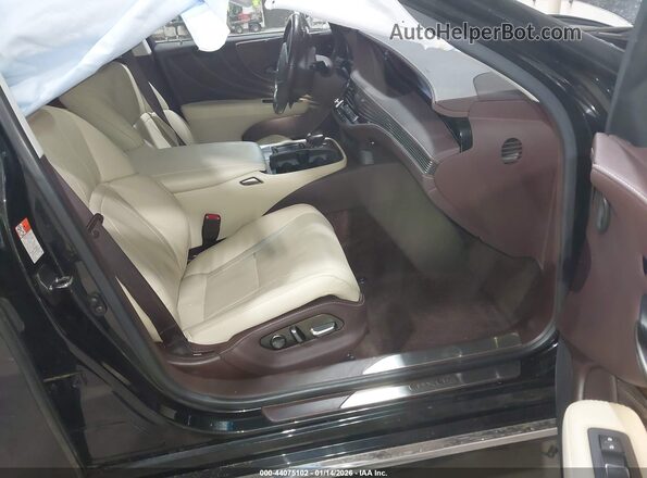 JTHC51FF6K5006678 2019 LEXUS LS 500 Black Սալոնի դիմացի տեսք