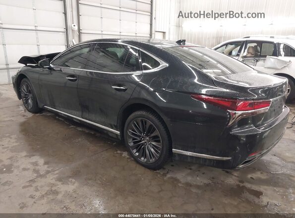 JTHC5LFF2J5001343 2018 LEXUS LS 500 Black Հետևի ձախ