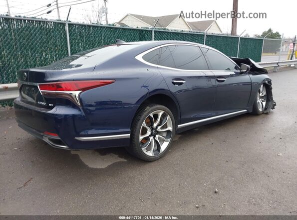 JTHC5LFF4J5001991 2018 LEXUS LS 500 Blue Trasero derecho
