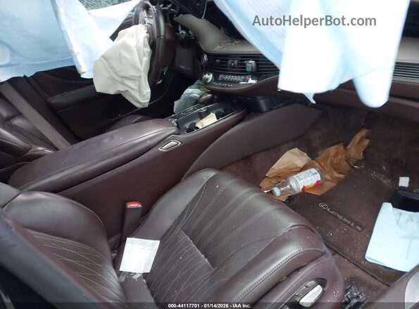 JTHC5LFF4J5001991 2018 LEXUS LS 500 Blue Vista interior delantera