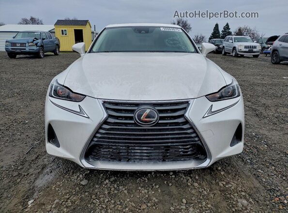 JTHC81D21J5028237 2018 LEXUS IS White 