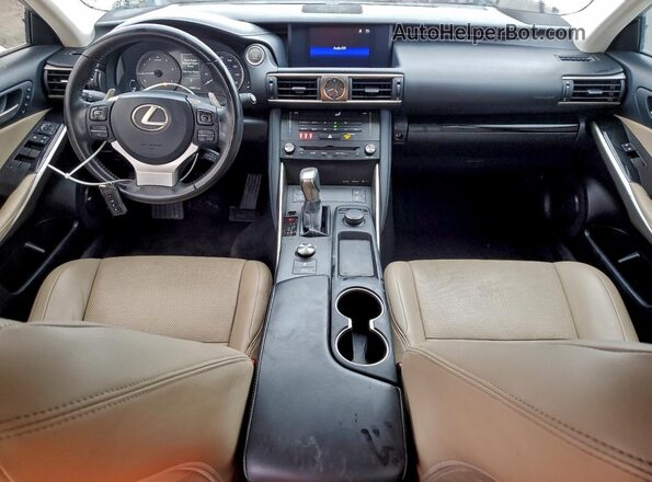 JTHC81D21J5028237 2018 LEXUS IS White 