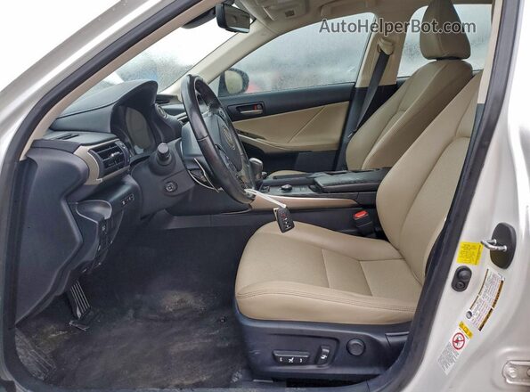 JTHC81D21J5028237 2018 LEXUS IS White 