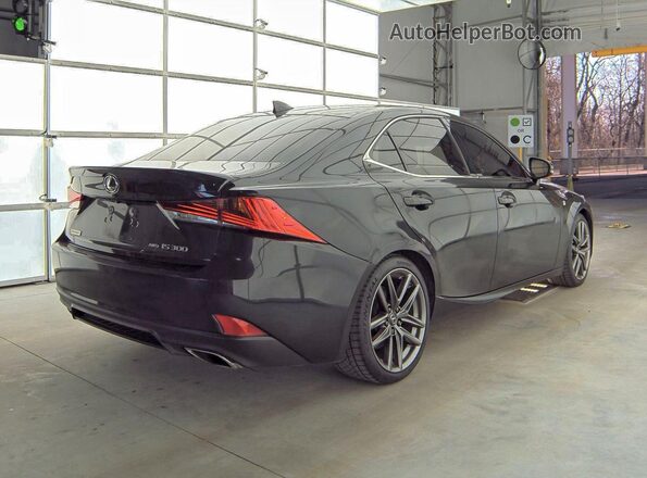 JTHC81D22K5035098 2019 LEXUS IS Black Przód prawy