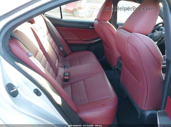JTHC81D24K5039217 2019 LEXUS IS 300 Silver VIN კოდის სტიკერის ხედი