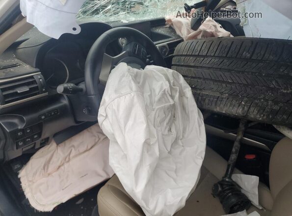 JTHC81D26K5037162 2019 LEXUS IS White Առջևի վահանակի տեսք
