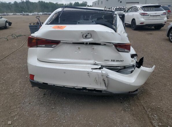 JTHC81D26K5037162 2019 LEXUS IS White Հետևի տեսք