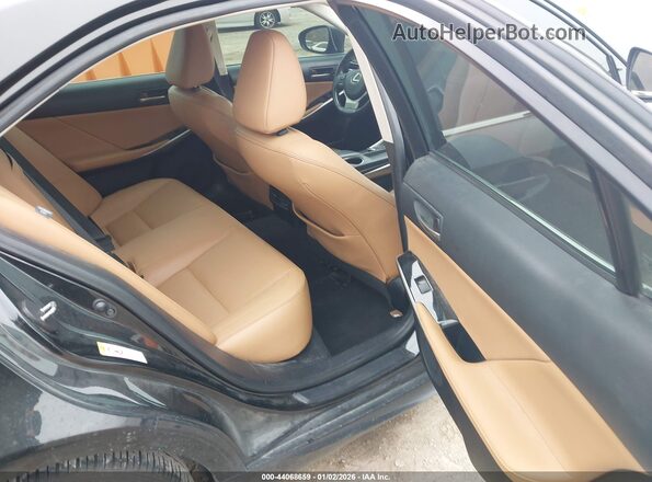 JTHC81D27J5029411 2018 LEXUS IS 300 Black Widok naklejki z numerem VIN