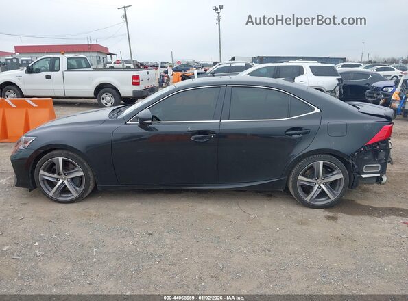 JTHC81D27J5029411 2018 LEXUS IS 300 Black 