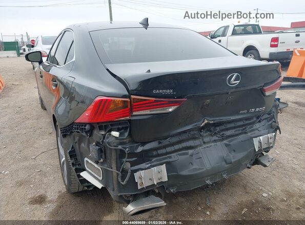 JTHC81D27J5029411 2018 LEXUS IS 300 Black 