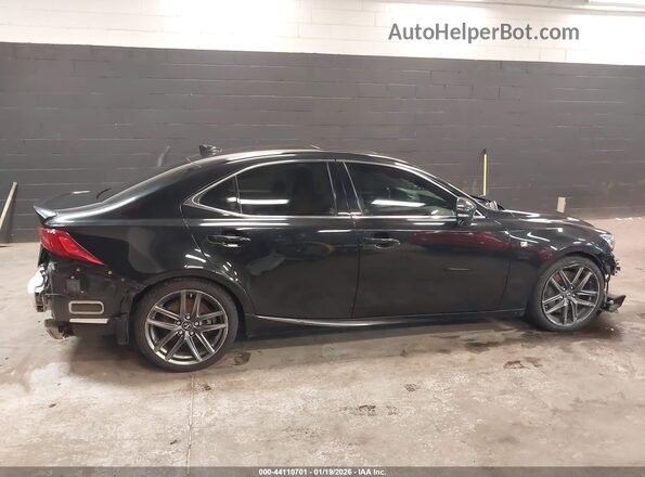 JTHC81D28J5030938 2018 LEXUS IS 300 Black Vista interior de 360 grados