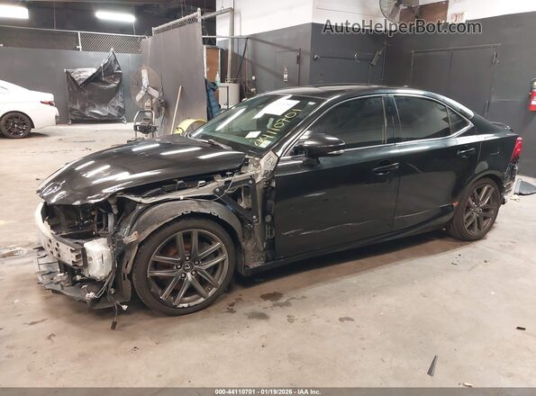 JTHC81D28J5030938 2018 LEXUS IS 300 Black Vista frontal