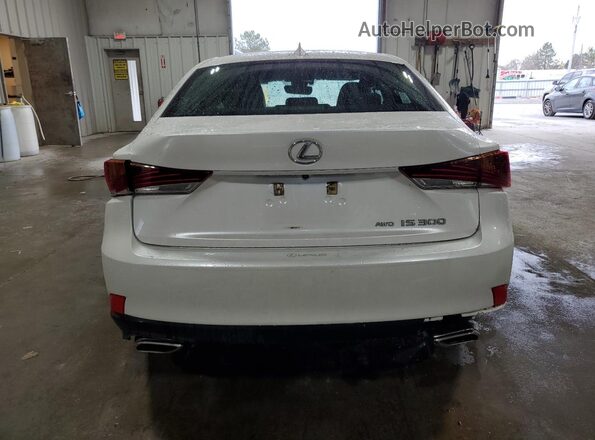JTHC81D2XK5038959 2019 LEXUS IS White Rear view
