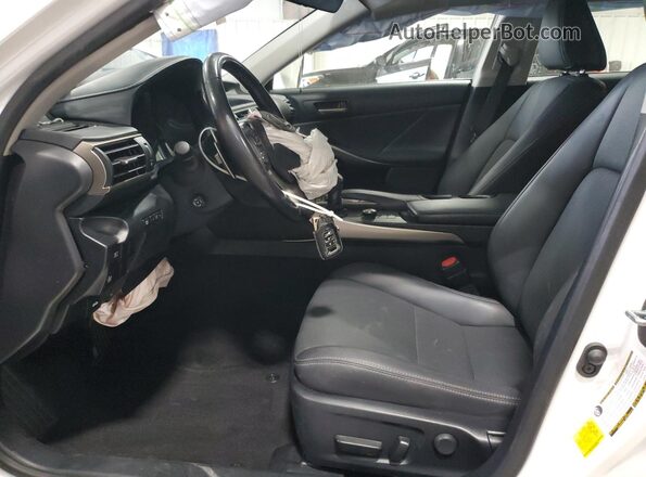 JTHC81D2XK5038959 2019 LEXUS IS White Front interior view