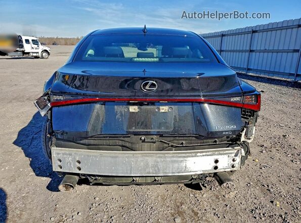 JTHC81F21M5044519 2021 LEXUS IS Black Rear view