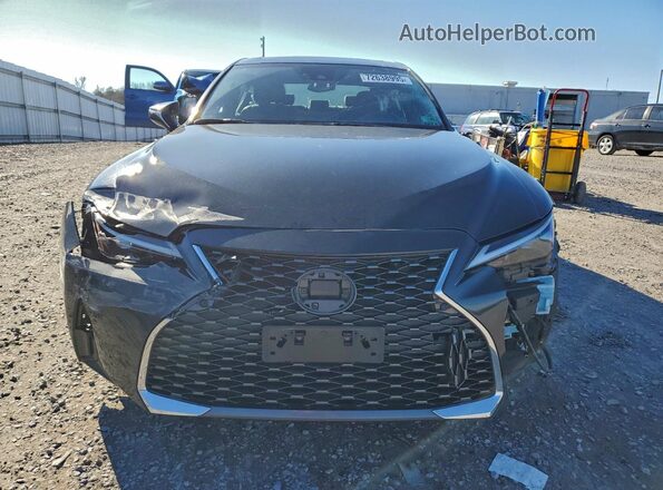 JTHC81F21M5044519 2021 LEXUS IS Black Front view