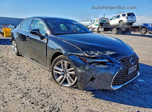 JTHC81F21M5044519 2021 LEXUS IS Black Front right