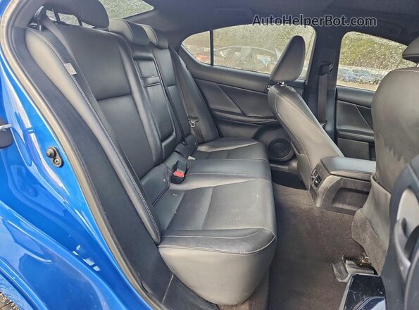 JTHC81F22M5045775 2021 LEXUS IS Blue Հետևի նստատեղերի տեսք