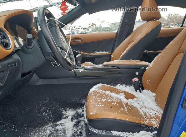 JTHC81F29M5044364 2021 LEXUS IS Blue Սալոնի դիմացի տեսք