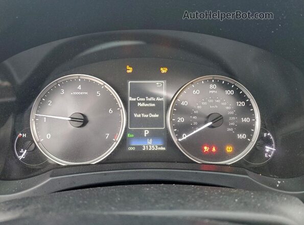 JTHC81F29M5044364 2021 LEXUS IS Blue Սարքավորումների վահանակի տեսք