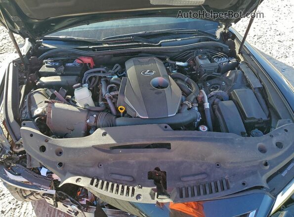 JTHCA1D22P5127839 2023 LEXUS IS Black Widok wnętrza z tyłu