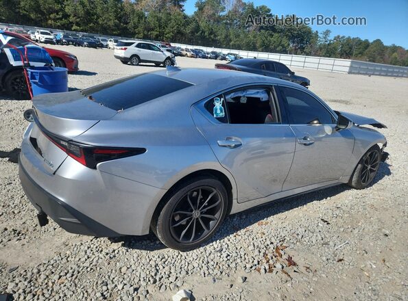 JTHCA1D23M5114903 2021 LEXUS IS Silver Задня права чверть